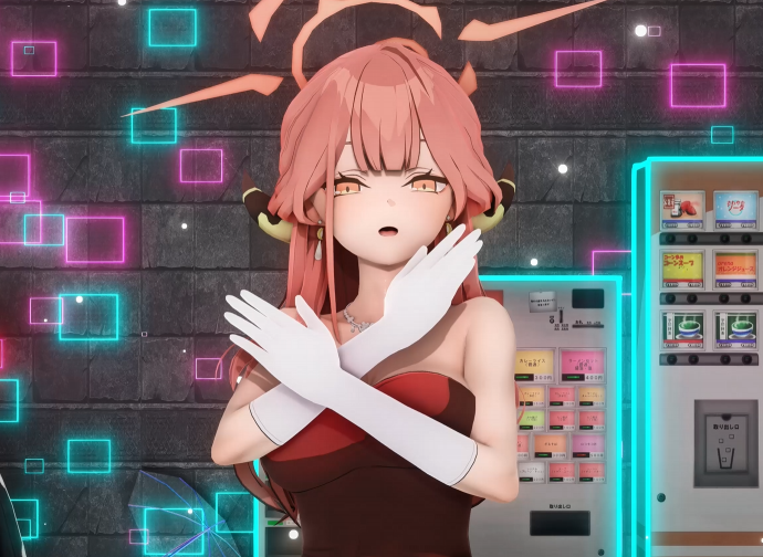 [MMD无修正]Shibarin 5月新作『Blue Archive』💕陸八魔アル💕INTERGALACTIA