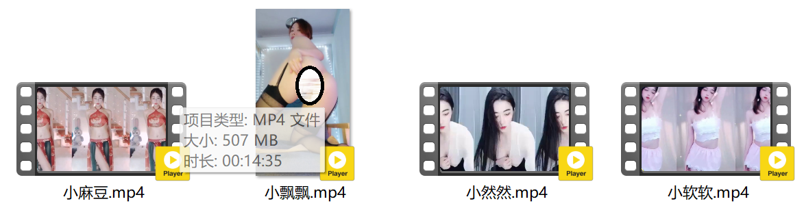 各平台女主播裸舞骚舞剪辑-15【2.16G】