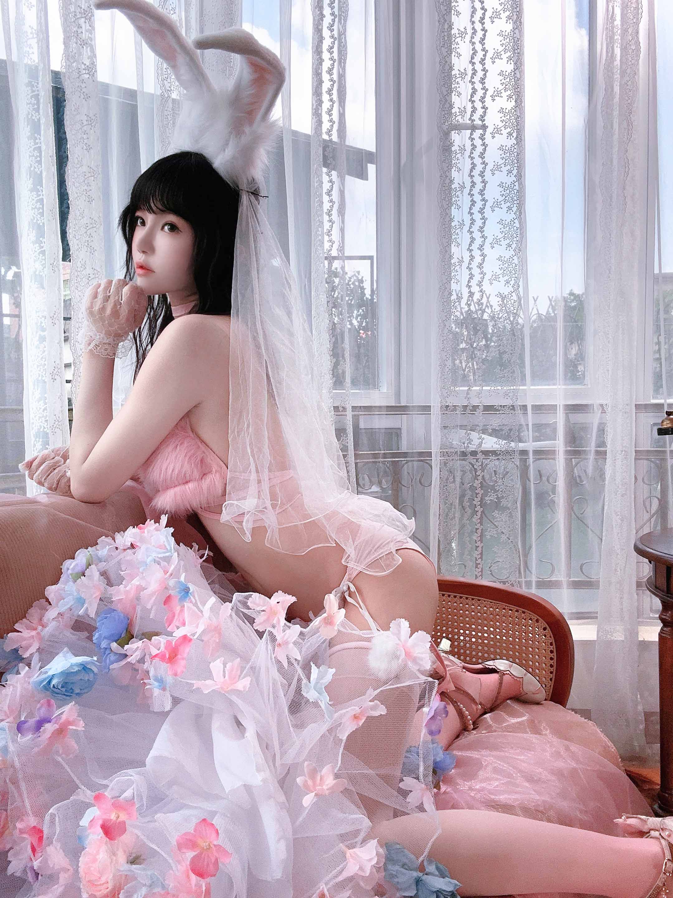 【新-原版】桜桃喵 - 花嫁兔 [54P+2V][2.2G百度云]