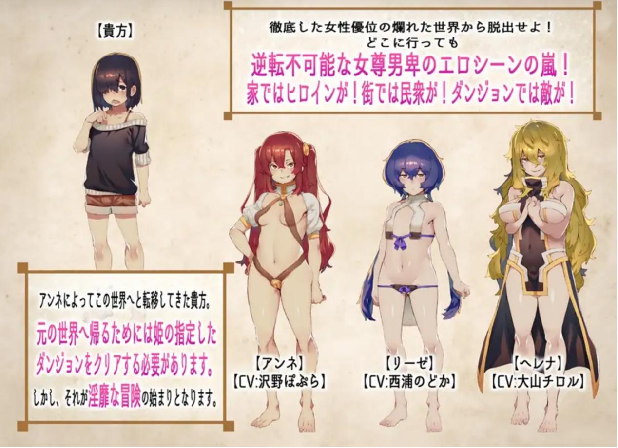 【RPG/汉化/反向奸/多P】被相遇女孩们侵犯/出逢う女の子全てに犯されるRPG MAXボリューム![Ver1.03]【PC/3.51G】