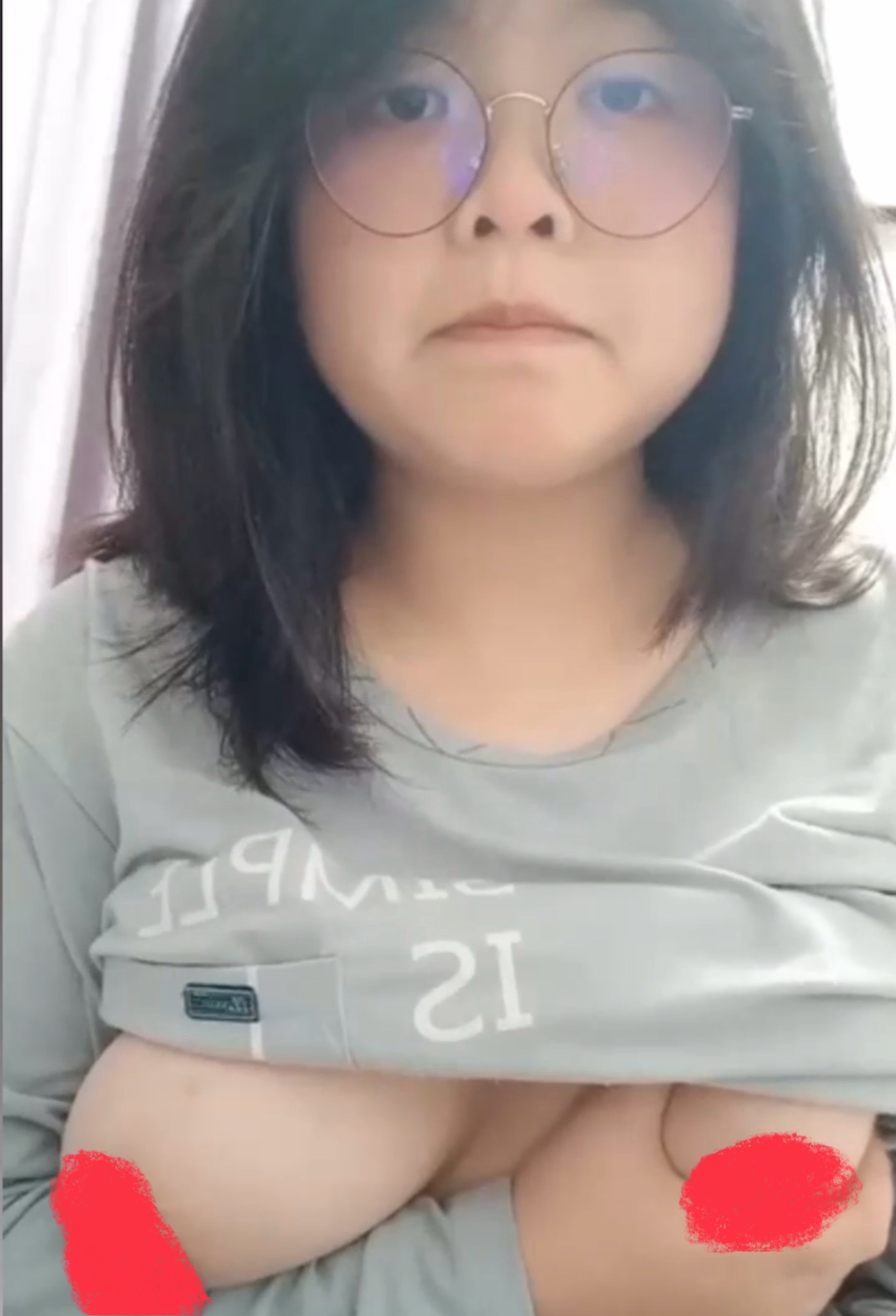 微胖妹揉奶（补）