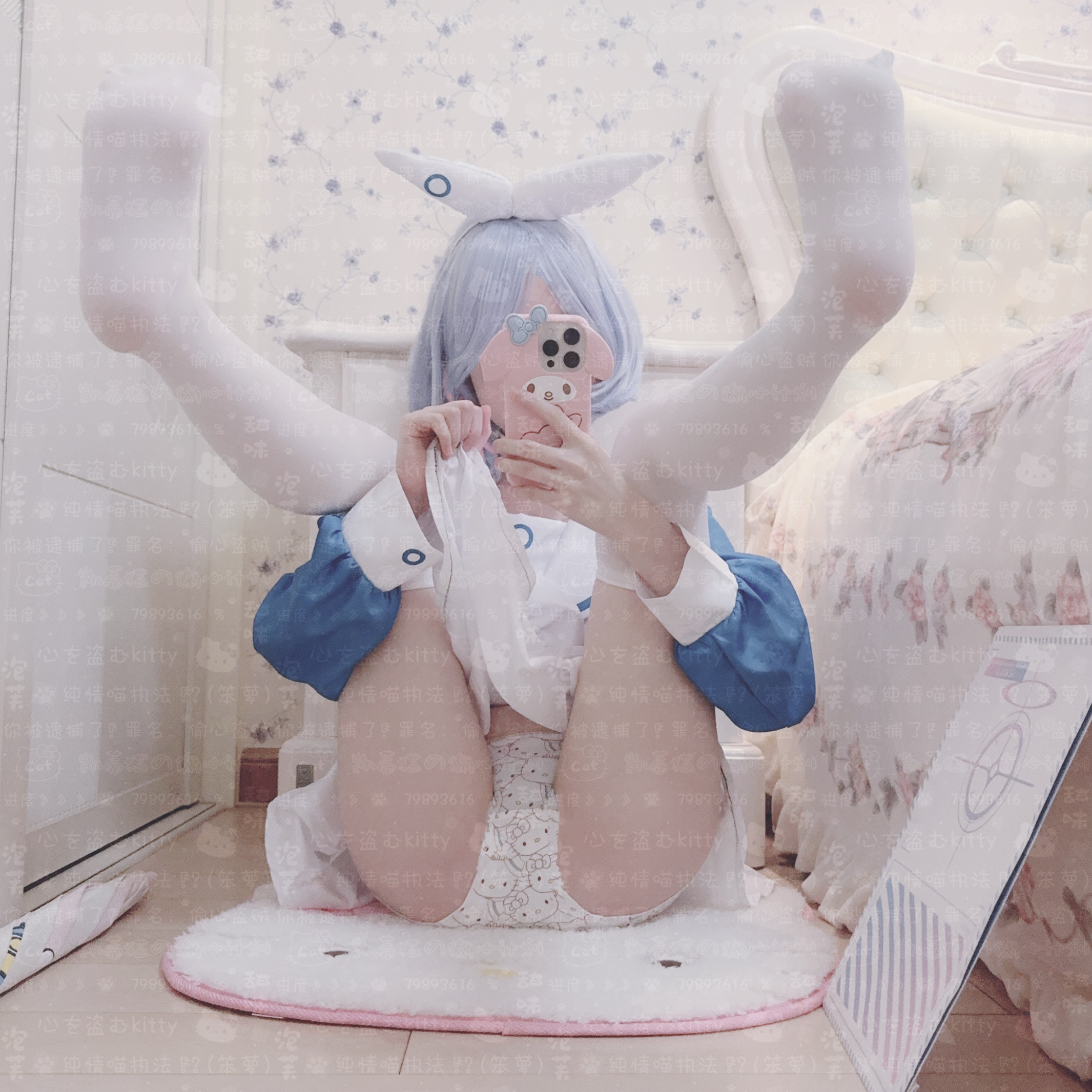 B站UP小笨萝-舰长+充点合集写真7套【233P】【404MB百度云】