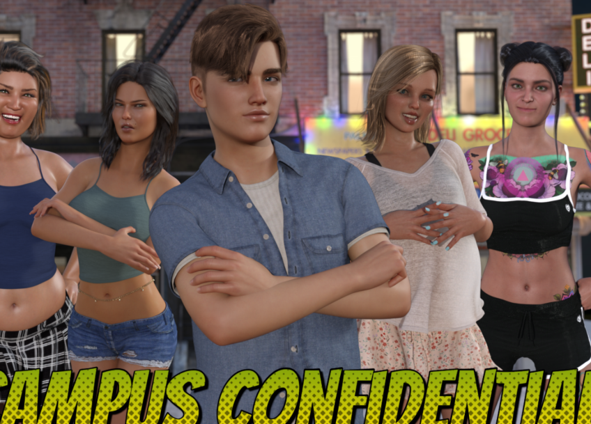 【欧美SLG/AIGPT汉化/3D】校园机密 Campus Confidential v0.17【PC+安卓/900M】
