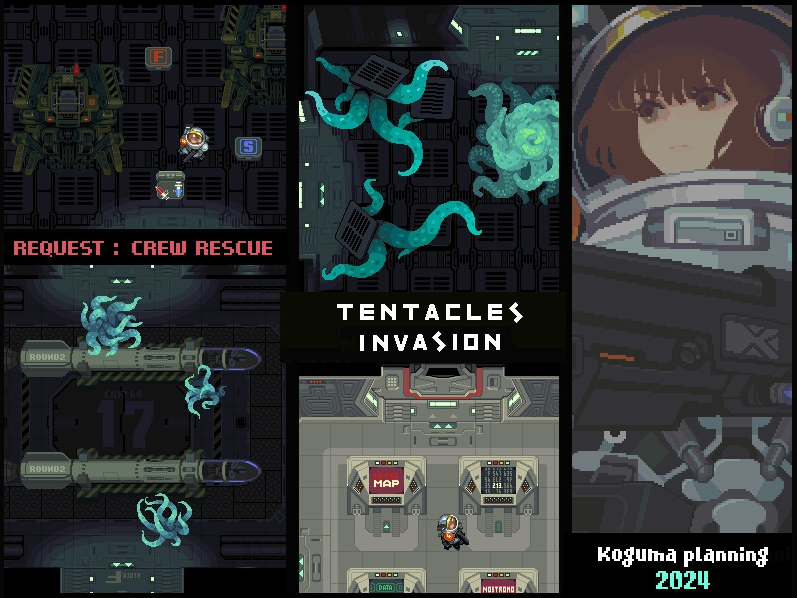 【像素ACT】TENTACLES INVASION DL官方中文版[新作]