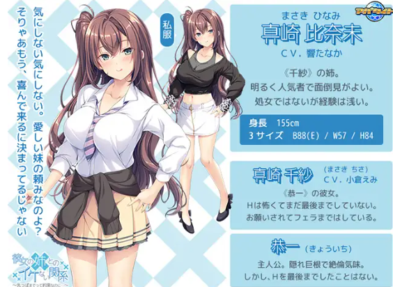 【拔作ADV】彼女の姉とのイケない関係 ~先っぽまでって約束なのに…机翻汉化版