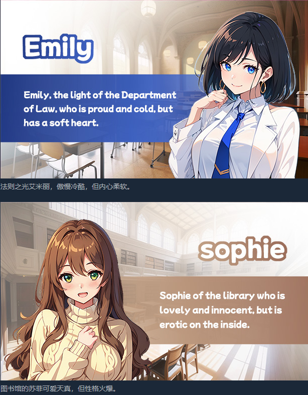 【互动SLG】[AI]Challenge Love Steam官方中文版[机翻]