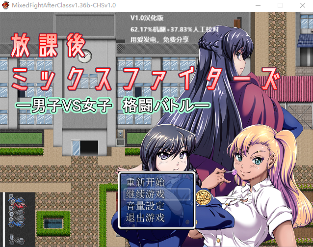 【日式RPG】放課後ミックスファイターズ ー男子VS女子 格闘バトルー 汉化版