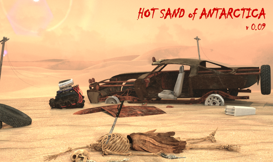 【欧美SLG/汉化/3D】南极洲的热沙 Hot Sand of Antarctica v0.09【PC+安卓/4.6G】