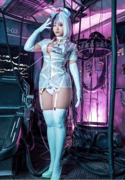 洛璃LoLiSAMA - 透明护士-37P-451M