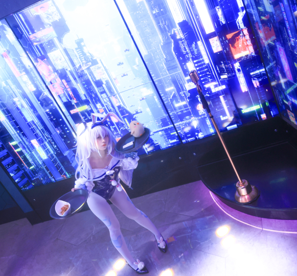 cos-G44不会受伤-拉菲兔女郎（27P,252M）