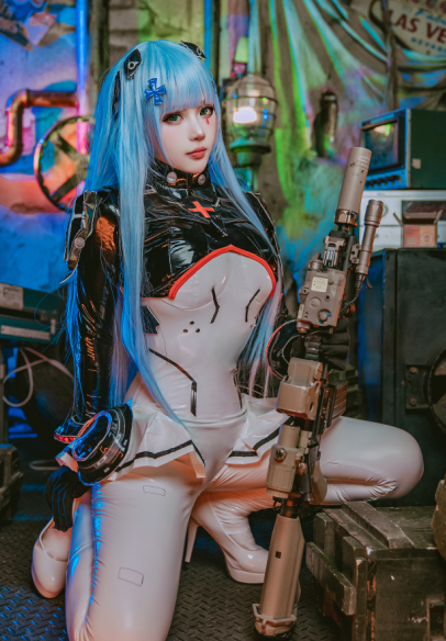 cos-凛子酱-HK416(27P,187M)