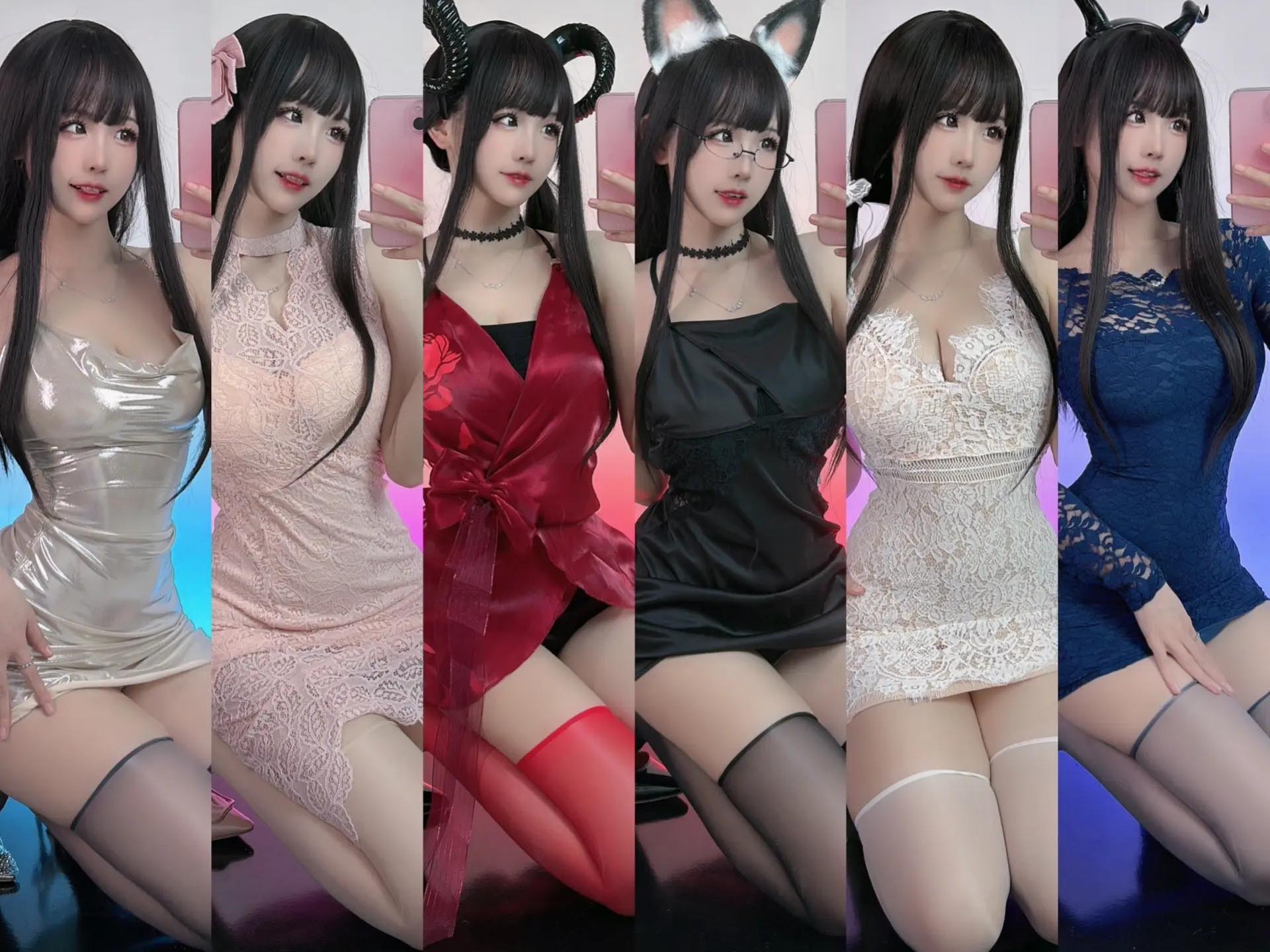 【新】miko酱ww-抖音各平台杂图合集【943P+3V】【284MB百度云】