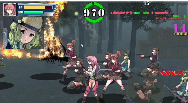 【塔防ACT/精翻汉化/异种X/羞耻/吞丸】Womens Defence ～军人少女防卫战～[V4+存档]【PC/3.5G】（已补）