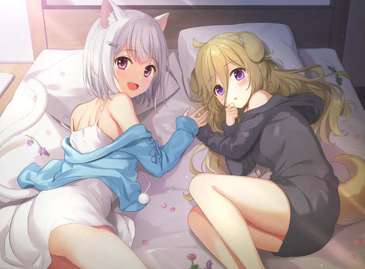 RJ282025犬耳少女露露和尼娜令人心动的汪喵会~ 【8V303M】