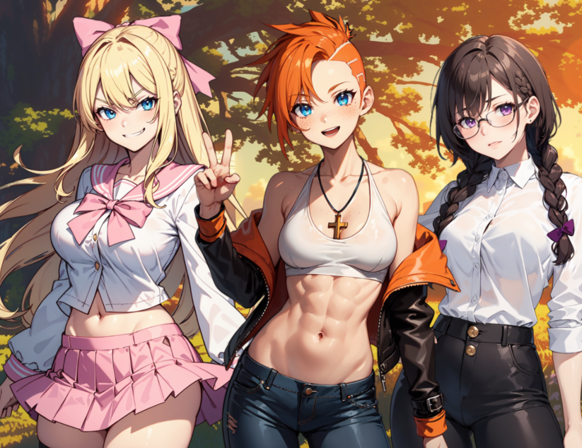 【欧美SLG/汉化】强人 FMG 视觉小说 StrongGirls FMG Visual Novel[v4.0] 【PC/2.83G】