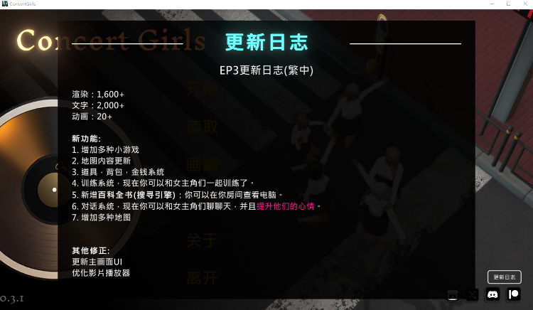【亚洲风SLG】闪耀星路 Concert Girls Ver0.31 官方中文版