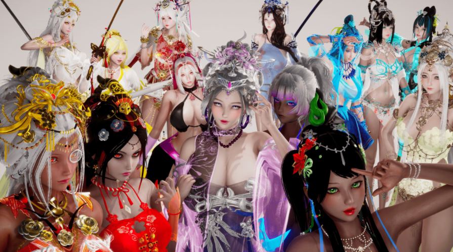 [3D全彩] [Ryuke黑沙] 彩虹魔法少女 (葫芦妹)17-34[2190P/814M]