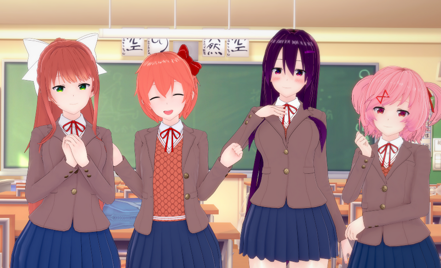 【日式SLG/汉化】文学无尽俱乐部Literature Hentai Club V0.56 【PC+安卓/600M】