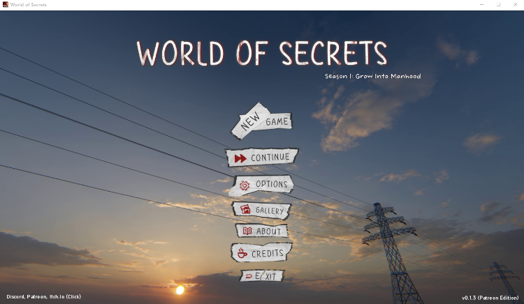 【欧美SLG】秘密世界 World of Secrets V0.1.3 官方中文版