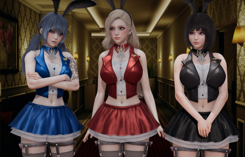 【国风SLG/汉化】天鹅兔子Velvet Bunnies V0.1.3 【PC+安卓/562M】