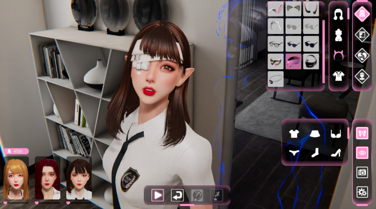 【3D互动SLG】雪山别墅和三个女孩的做爱假期 V1.55 Steam官方中文版