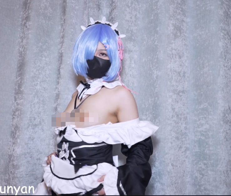 极品嫩妹-Mochi_inunyan-蕾姆的自慰时刻(1V,393M)
