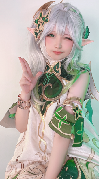 cos-樱梨梨-小草神 (38P,407M)