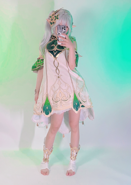 cos-樱梨梨-小草神 (38P,407M)