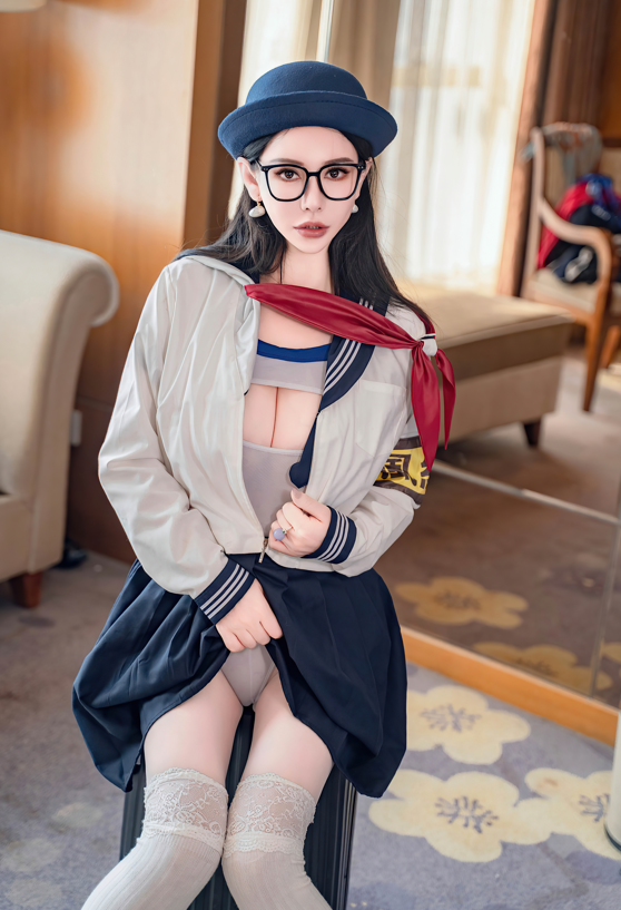 新人[悦悦姐]首套 秀人新开发大美人 另一个肉弹轰炸机【76P733M】