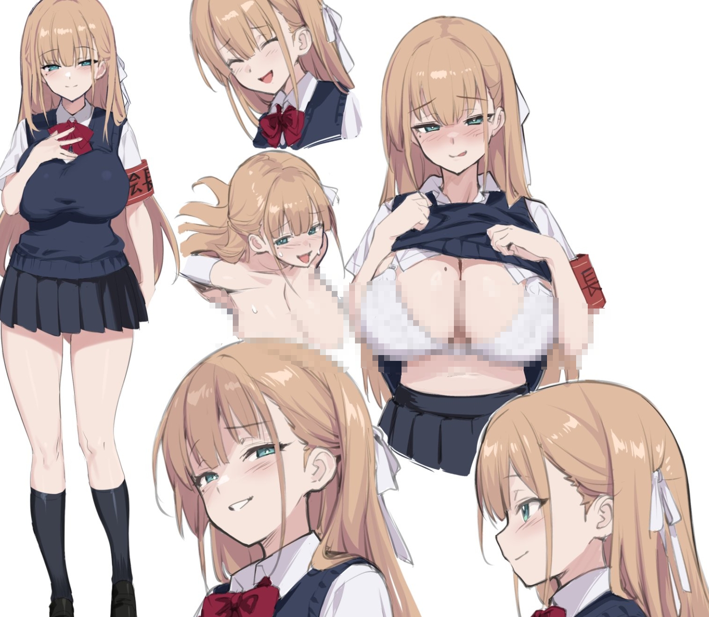 【汉化本子】憧れの生徒会長が巨乳  91mb