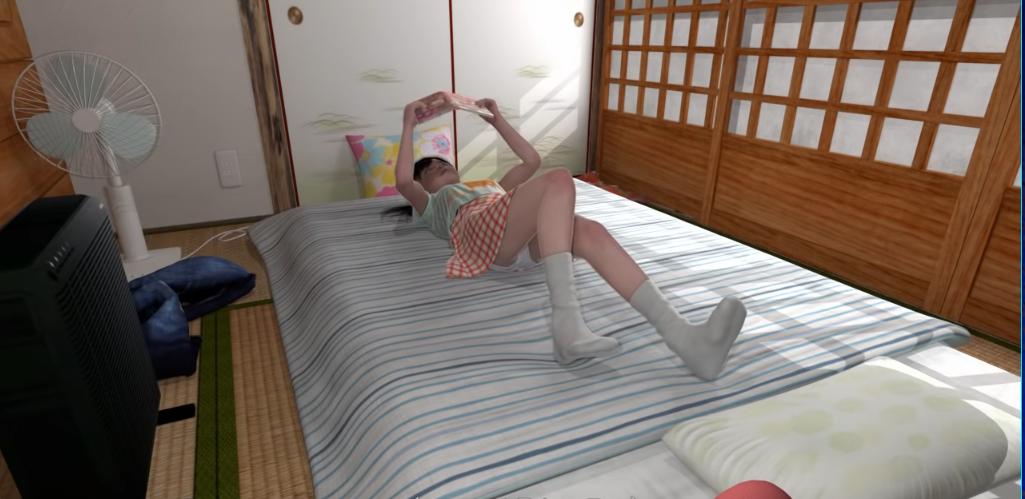 【3D动画/矿物质/有修正】若菜ちゃんの初エッチ（2G）