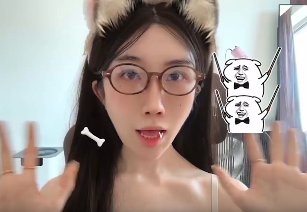 秋水ASMR充电 兽耳眼镜娘の近距离怼脸kqy+口水画1V200M百度盘