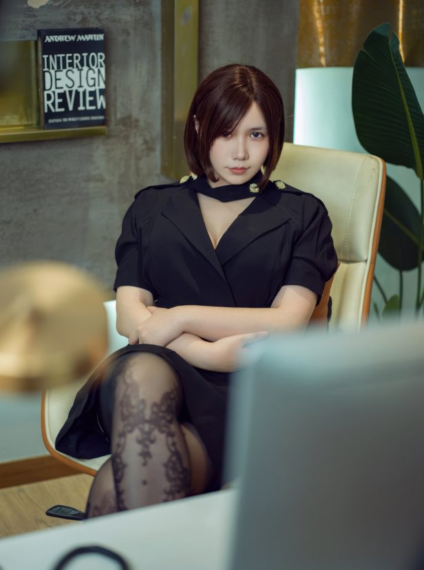 麻花酱 Vol.066 嘿丝OL系列 【82P3V653M】