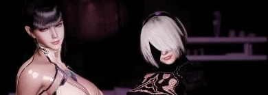 Ryanpos6月 伊芙+2B 沉迷于黑色巨根的极品媚黑婊 多V978M百度盘