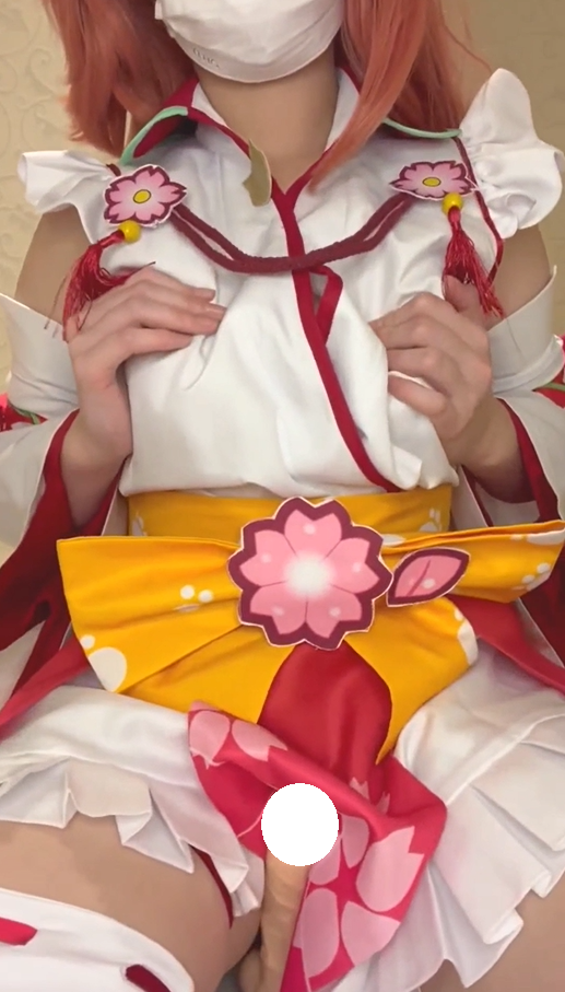 atsjce - 樱巫女和服cosplay自慰 【1V725M】
