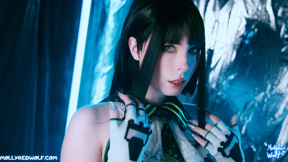 MollyRedWolf cosplay剑星 伊芙卡在兔子洞,屁股露在在面,被疯狂输出 【1V1.73G】