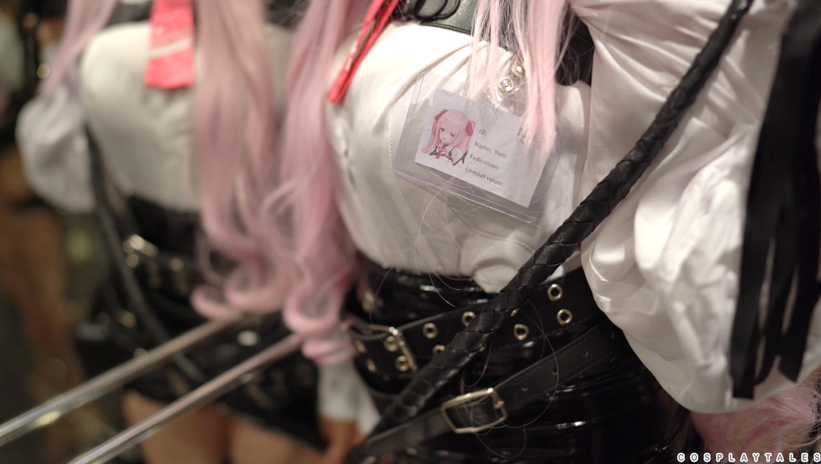 cosplay胜利女神妮姬 尤妮性感警戒卫士 【2V3.42G】