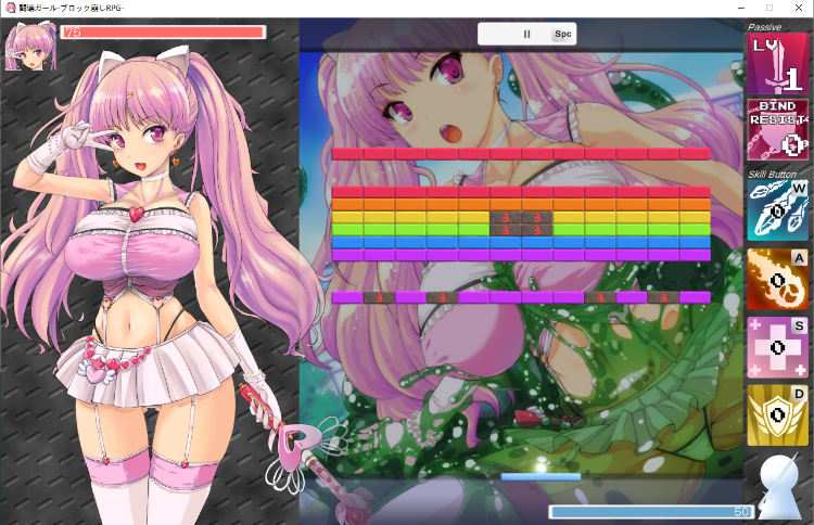 【休闲互动SLG】闘壊ガール-ブロック崩しRPG-