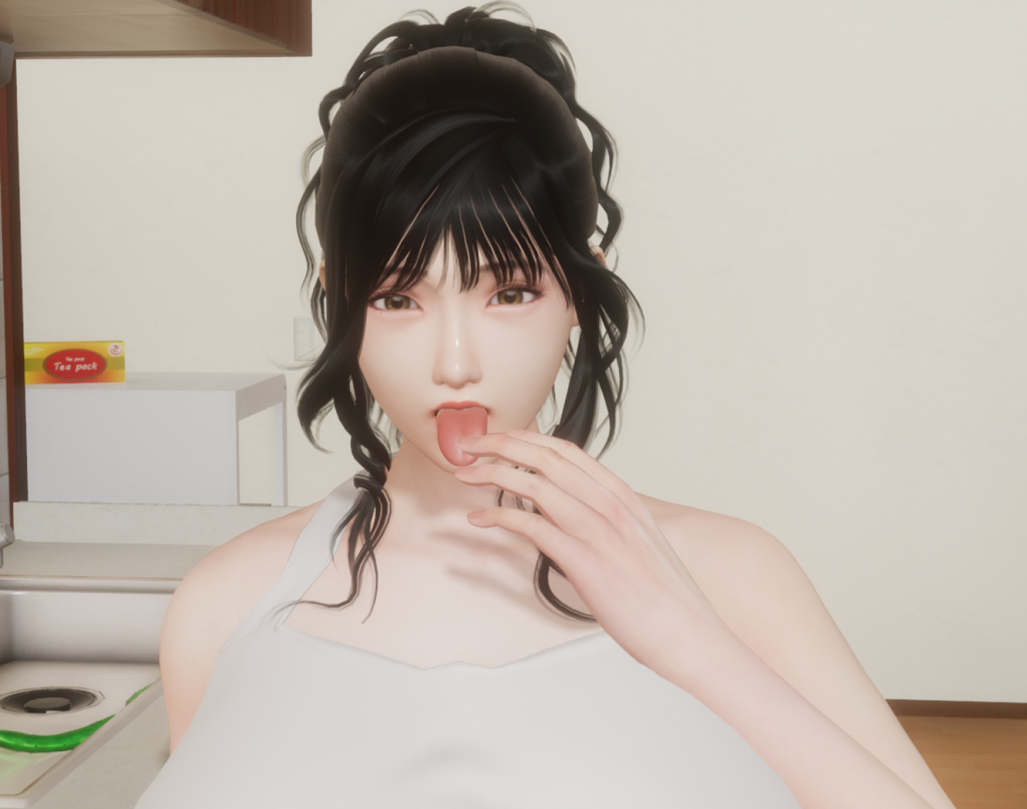 [3D全彩]性感的继母与我的鸡鸡是绝配 1[125P/167M]