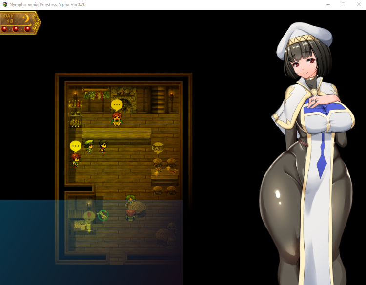 【爆款RPG】NTR女祭司 Ver0.70 AI汉化版