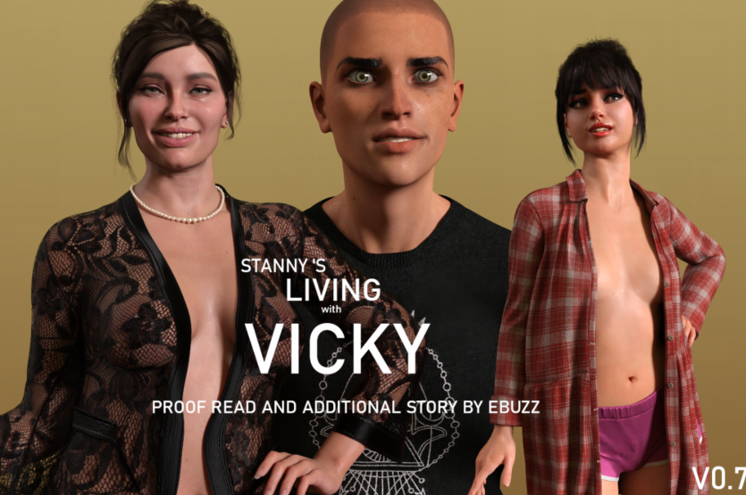 【欧美SLG/汉化】与维姬一起生活Living With Vicky V0.7 【PC+安卓/4.4G】