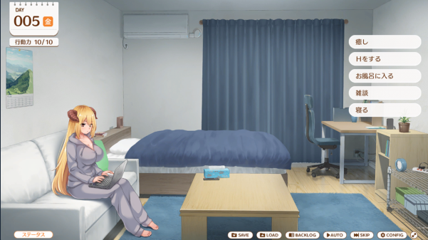 【养成互动SLG】魔王大人同居中。 ～与异世界魔王如胶似漆的同居生活～ Steam官方中文步兵版[新作]