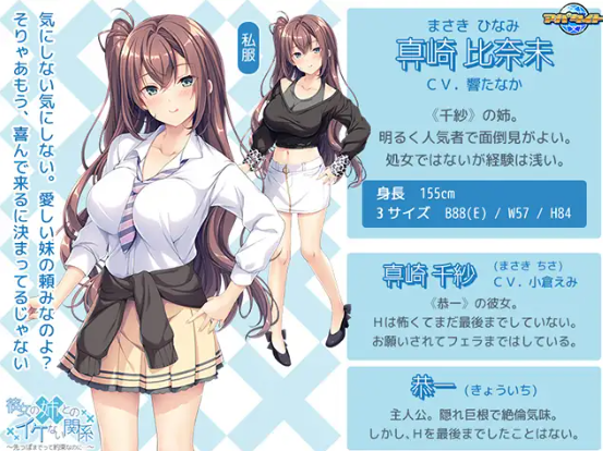 【拔作ADV】彼女の姉とのイケない関係 ～先っぽまでって約束なのに…GPT4.0汉化版[新汉化]