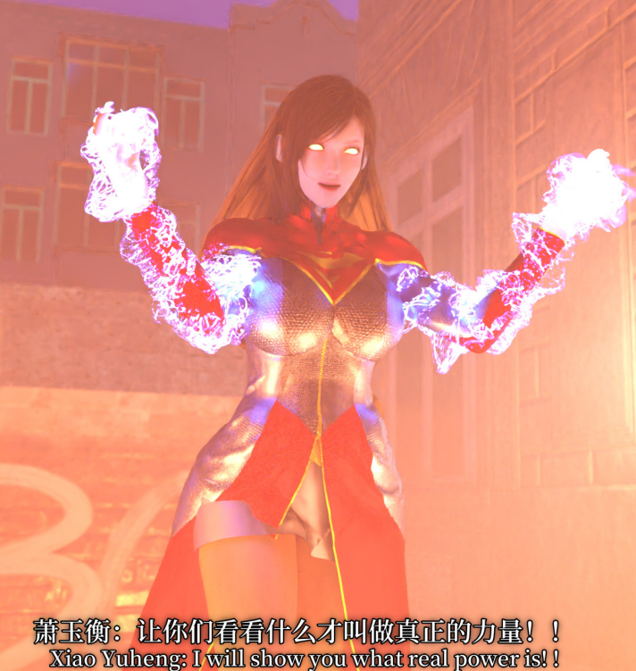[3D全彩] 超能注射：女超人进化01-02[400P/236M]