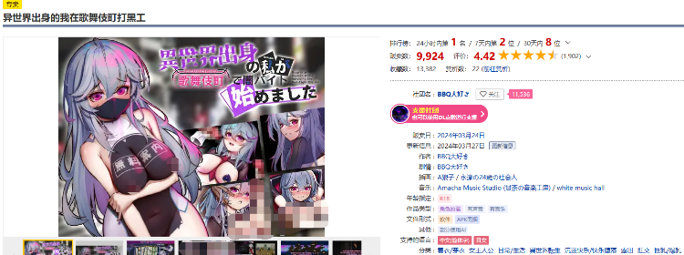 【RPG】异世界出身的我在歌舞伎町打黑工 V1.06 DL官方中文版