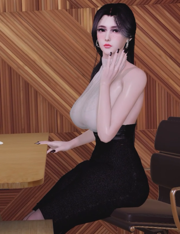 [3D/动态/VAM] fengying：极品黑丝OL办公室激情性交 [2.2G]