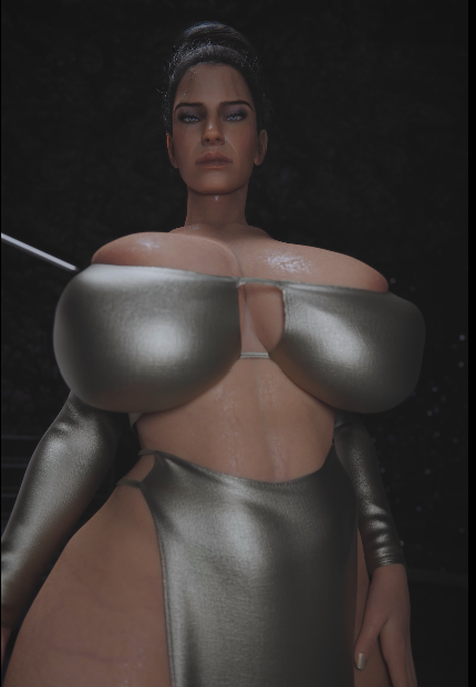 [3D/无修/CV] Jeckylll：EXCELLA'S DAILY ROUTINE 巨乳御姐丰腴身材性感迷人 [513M]