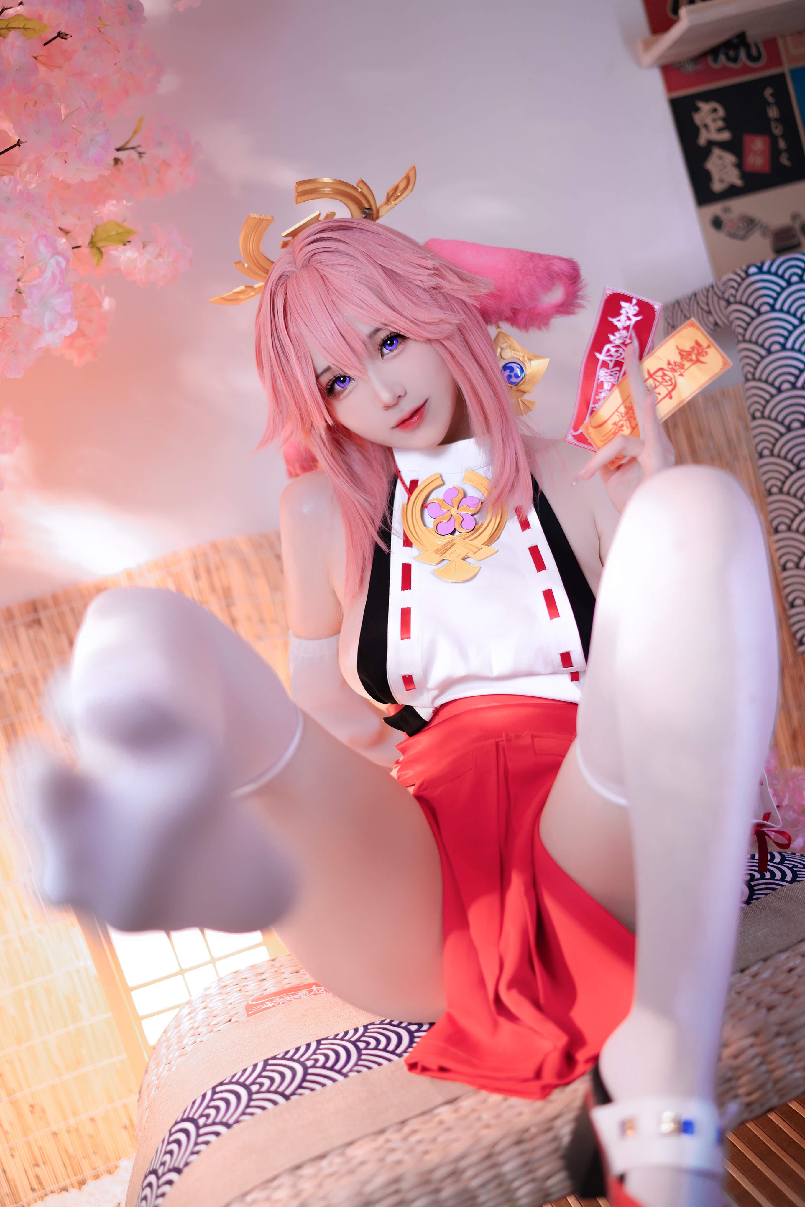 【新】miko酱ww - 原神 八重神子2【32P】【683MB百度云】