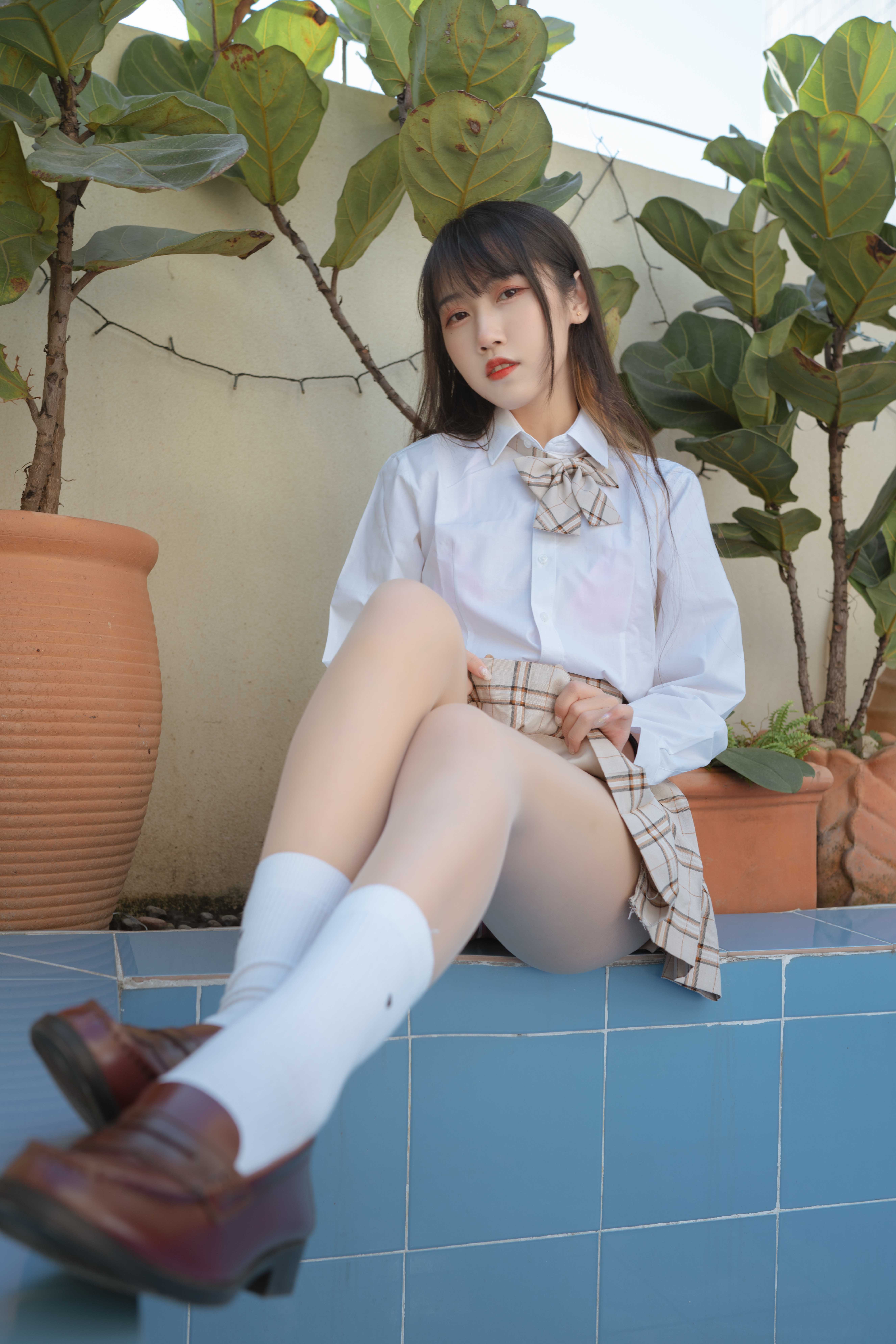 【新】不呆猫 - SM JK制服【32P】【446MB百度云】