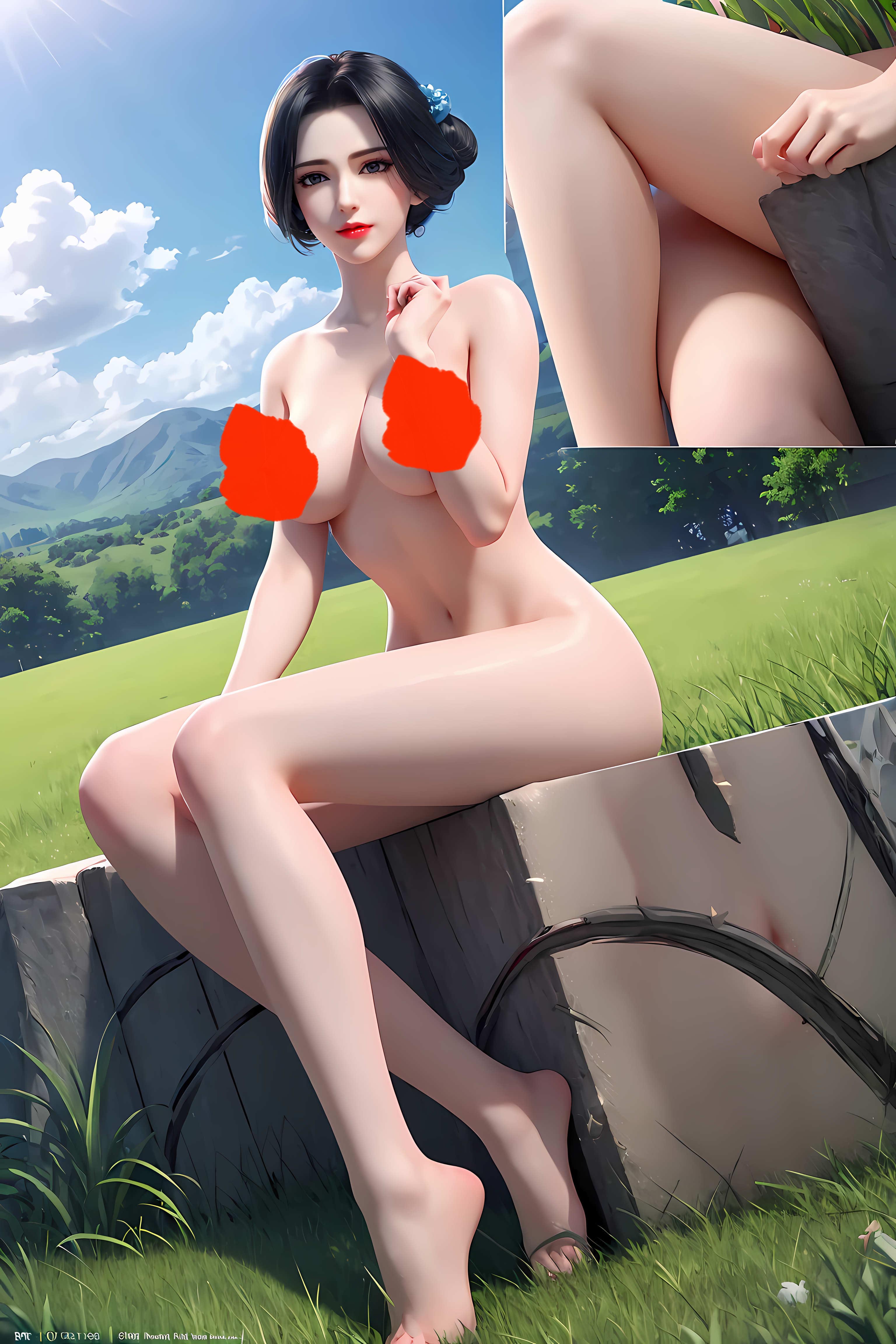 [AI国漫] （搬运至240906）君有云-即墨花雪【42P】【672MB百度云】